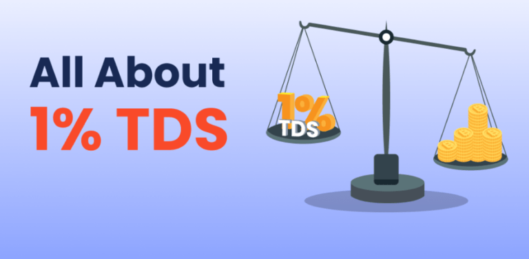 How does India’s 1% TDS on Crypto transfer yields impact investors?