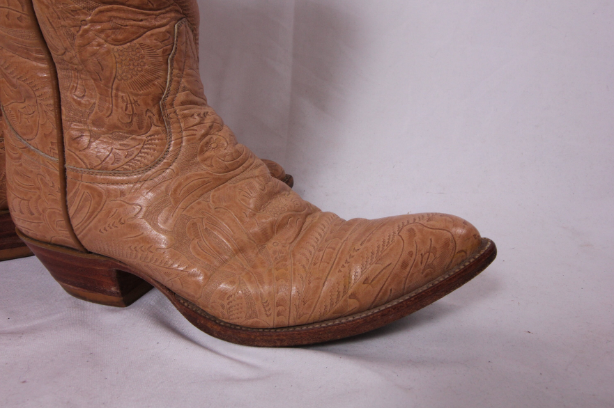 Larry Mahan Boots Brown