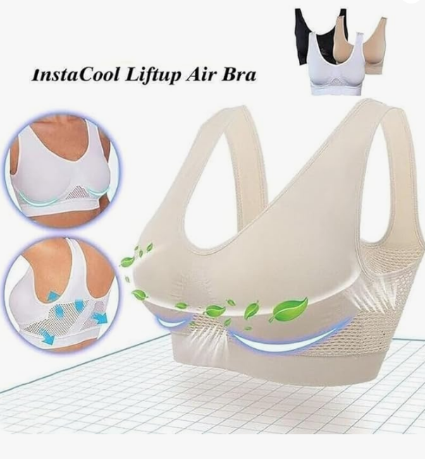 Breathable Cool Liftup Air Bra for women